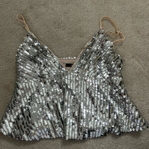 Sequin top